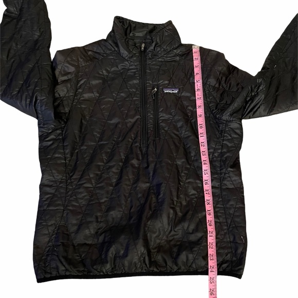 🚨SOLD🚨Patagonia Black Quarter Zip Nano Puffer - Picture 10 of 11